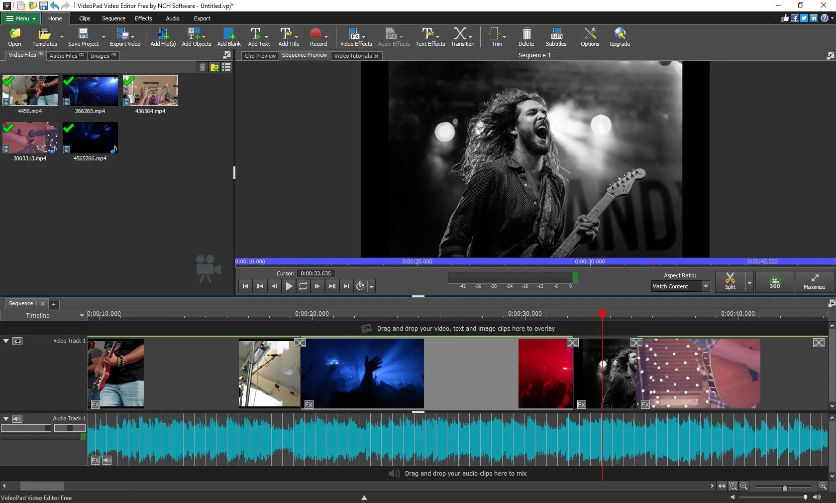 VideoPad Video Editor Express Edition screenshot 5