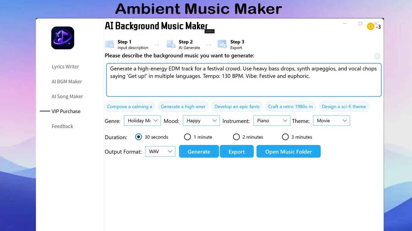 AI Music & Song Generator screenshot 3