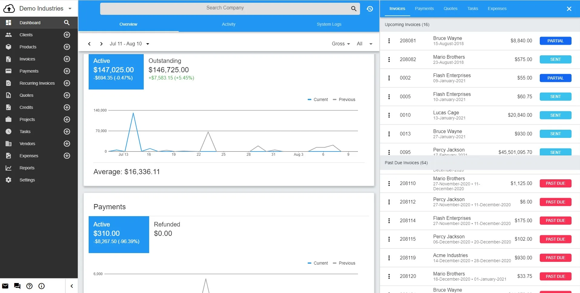Invoice Ninja screenshot 1