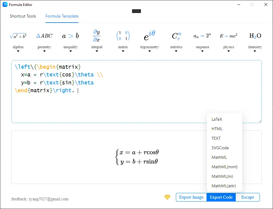 Formula Editor - Math Tool screenshot 2