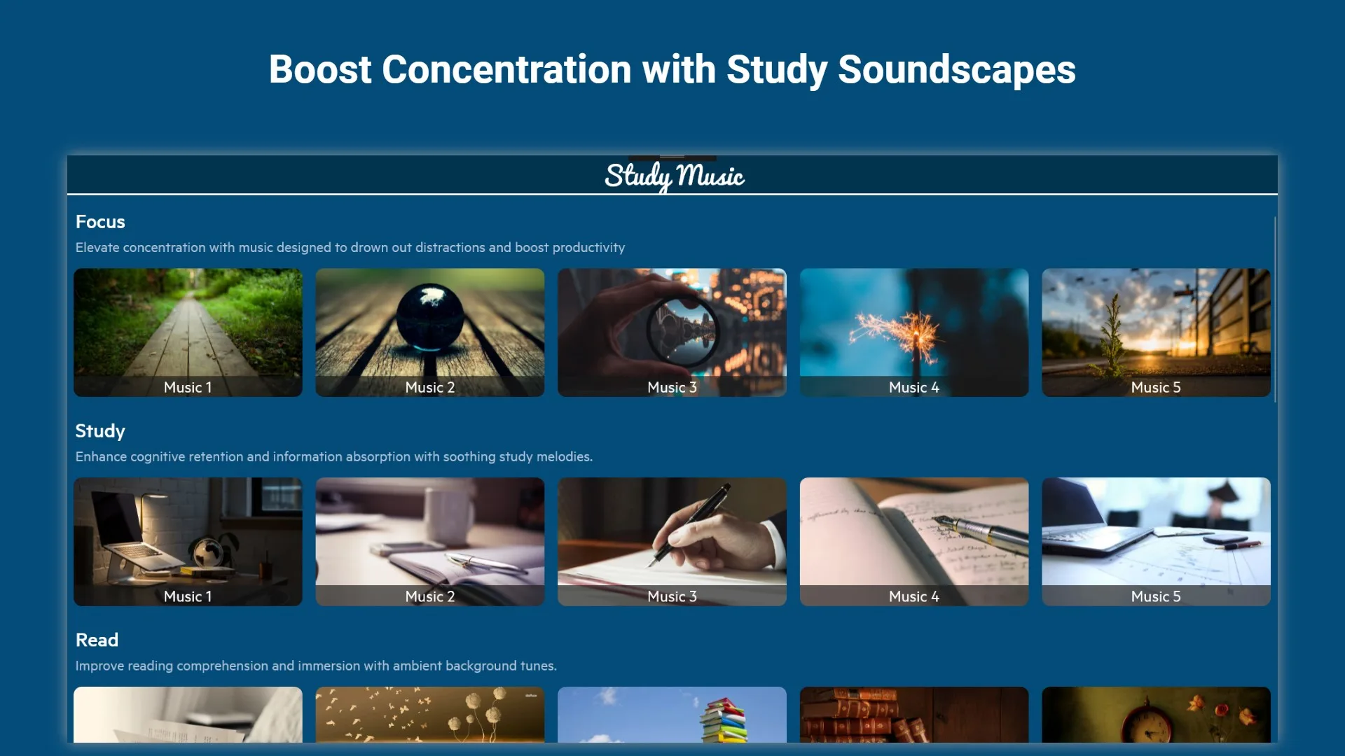 Relaxing Study Music screenshot 3