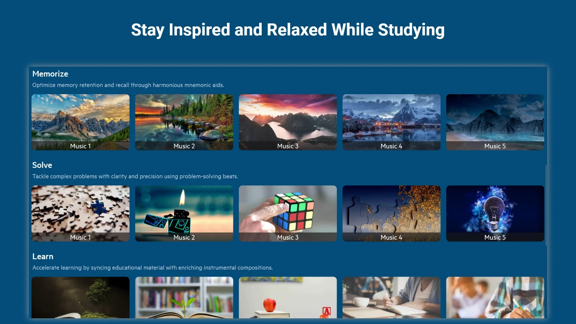 Relaxing Study Music screenshot 4