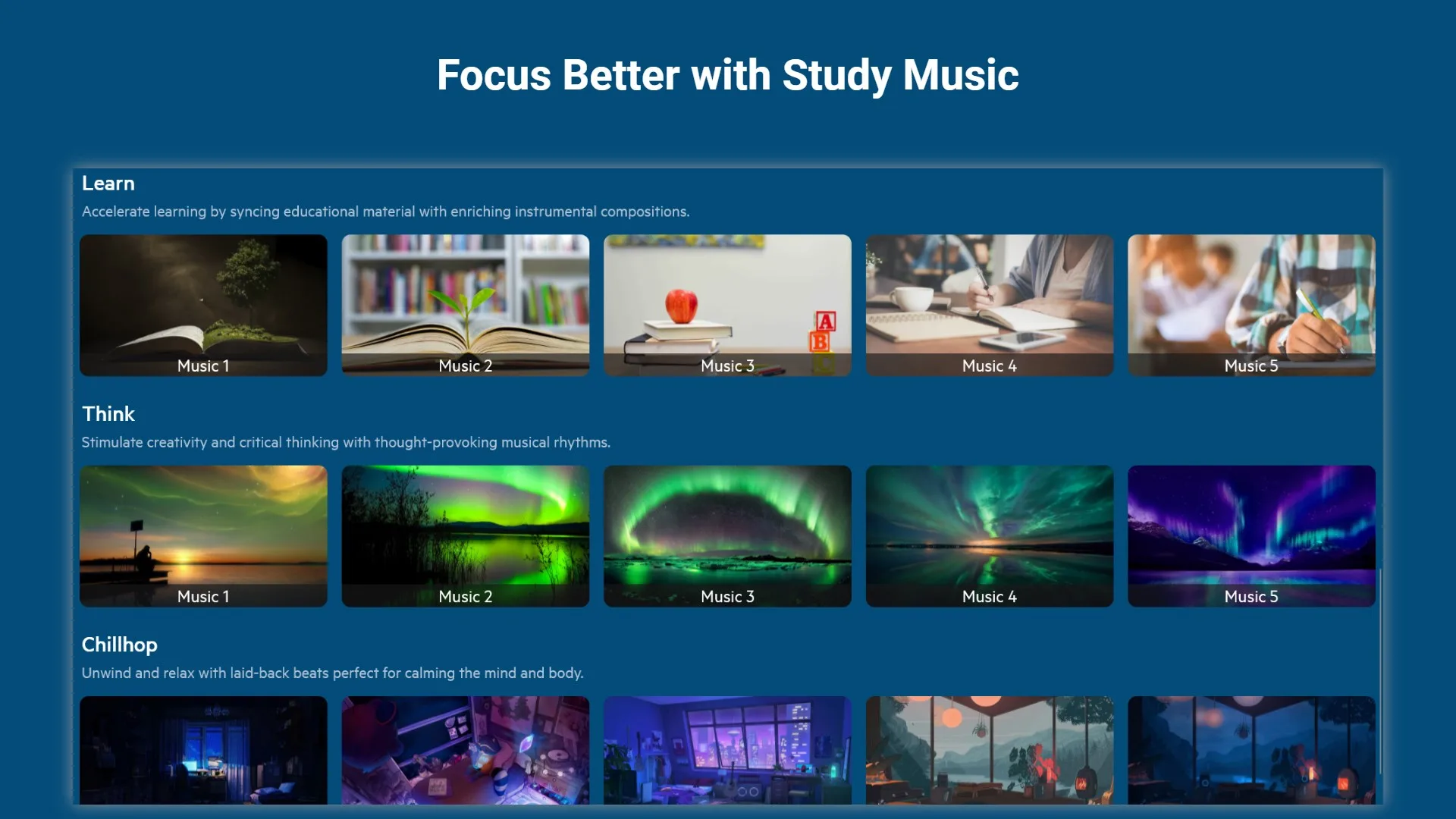 Relaxing Study Music screenshot 5