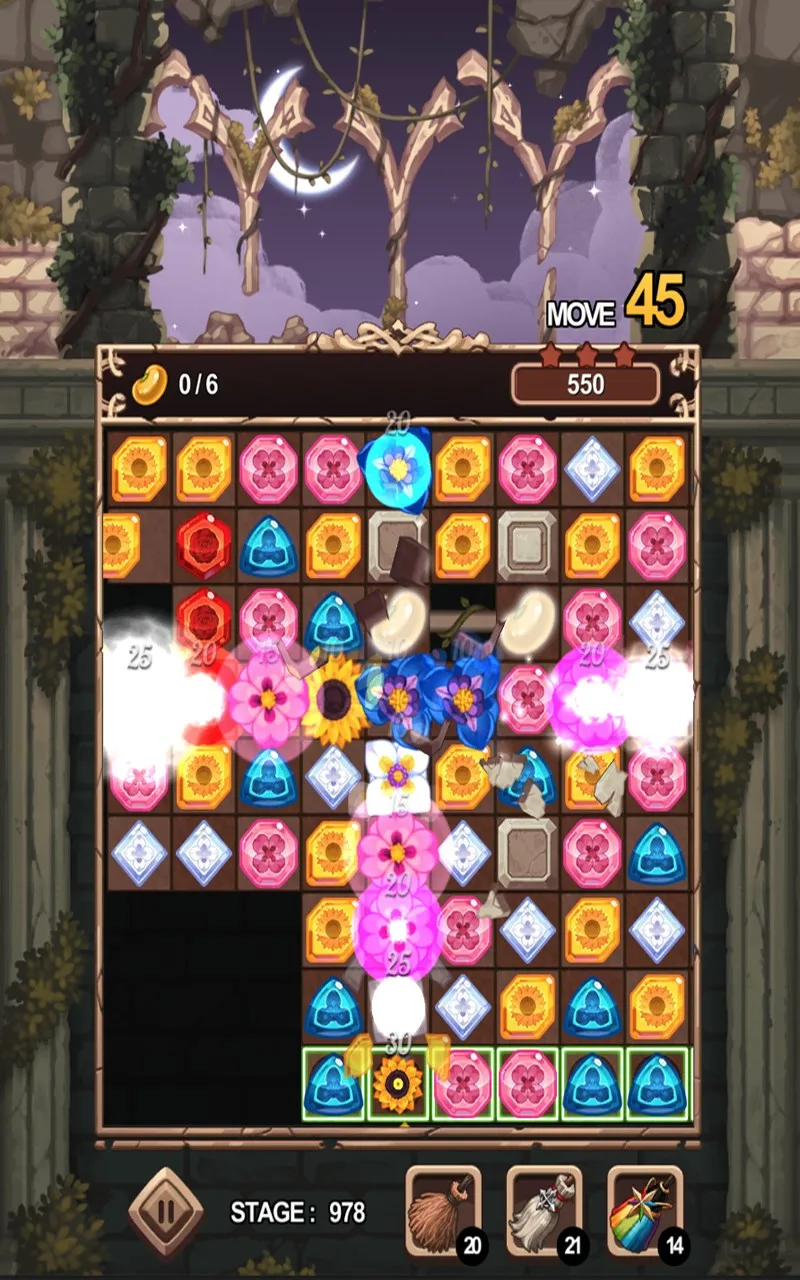 Forest Witch Match 3 Puzzle Game 2021 screenshot 2