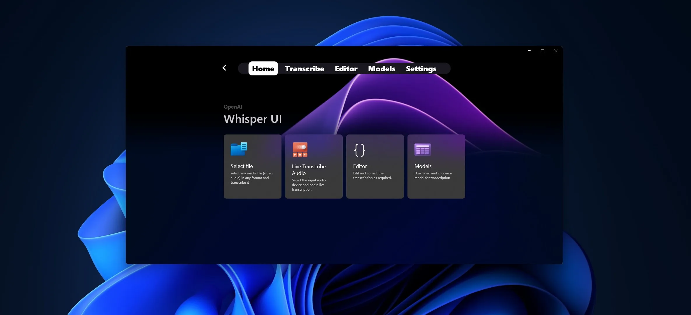 WhisperUI screenshot 4