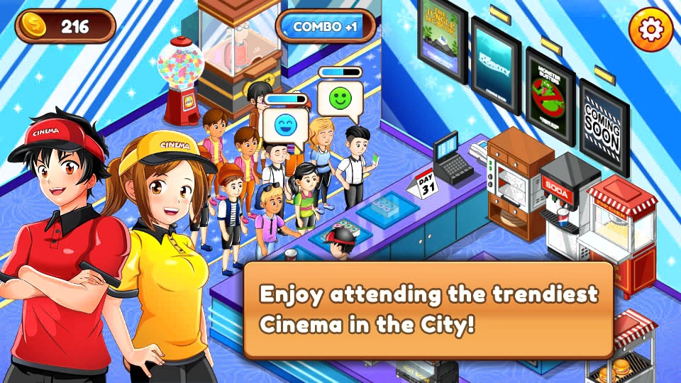 Cinema Panic: Cooking Restaurant screenshot 1