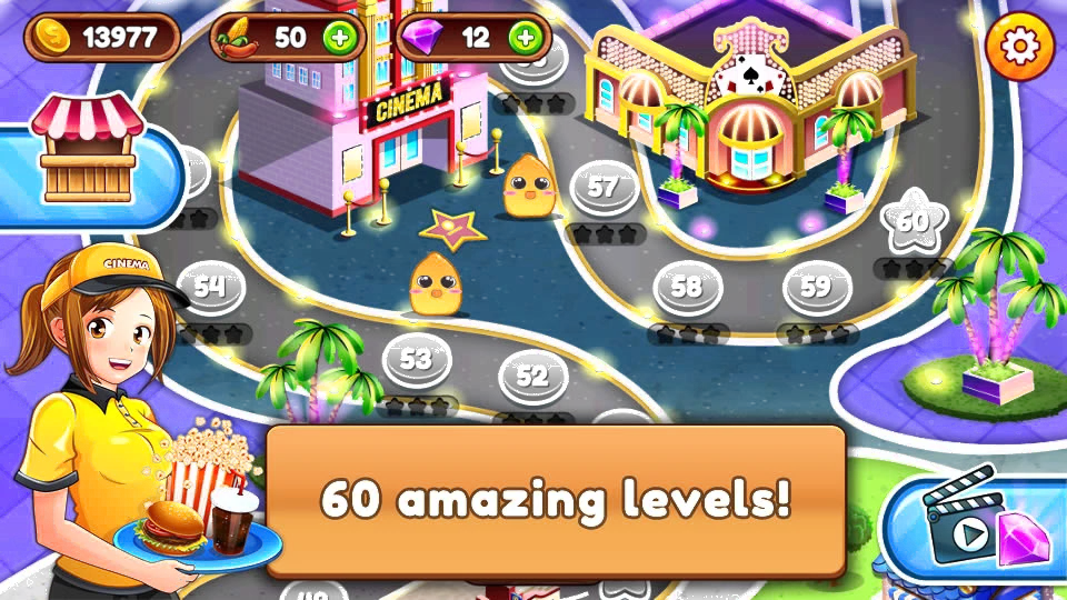 Cinema Panic: Cooking Restaurant screenshot 2