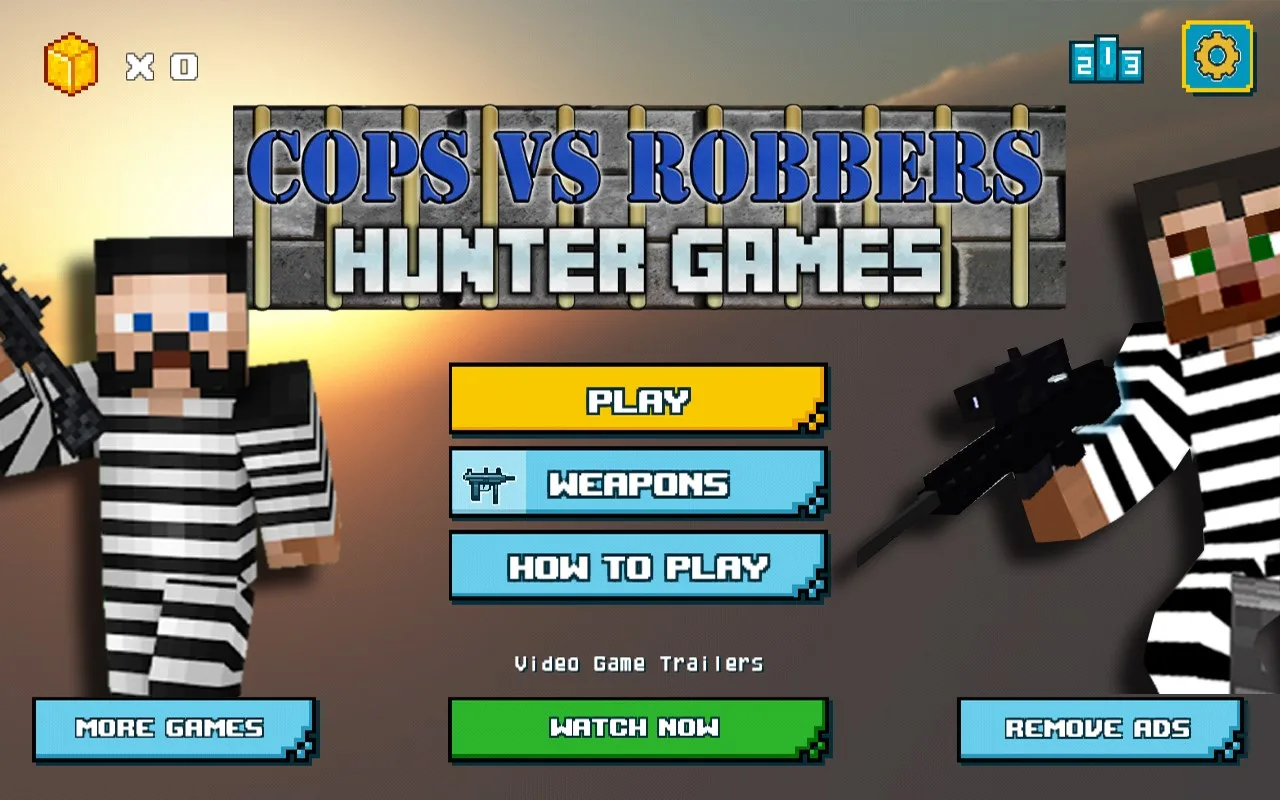 Cops vs Robbers Hunter Games screenshot 3