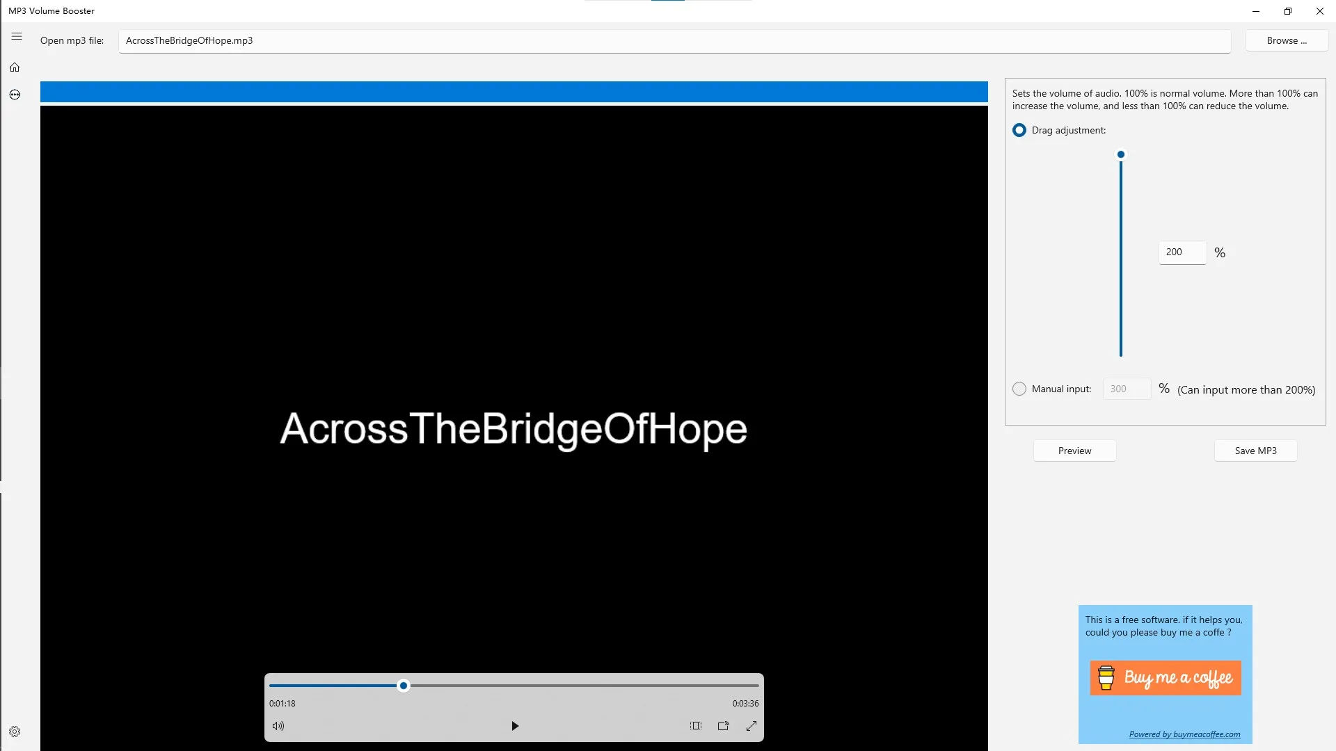 MP3 Volume Booster screenshot 3