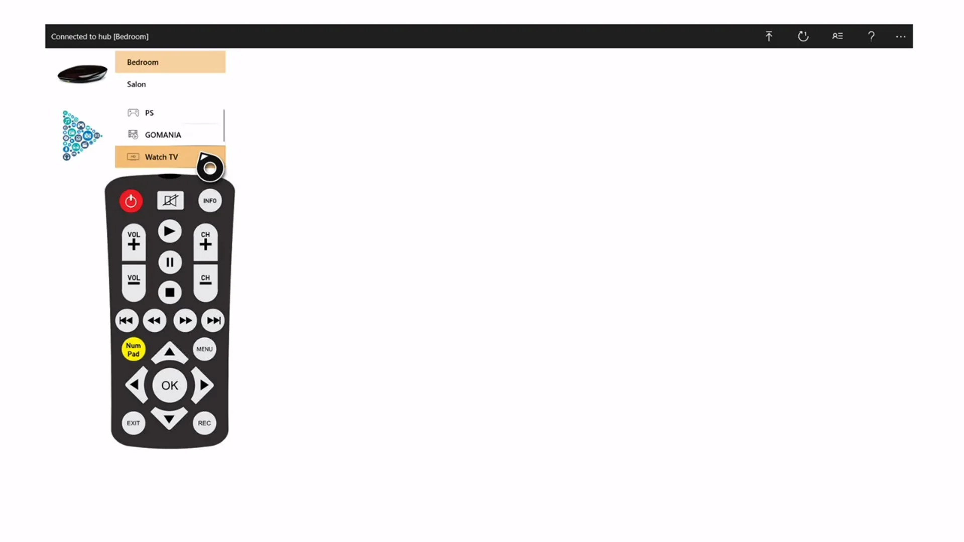 HarmonyGO PC Remote screenshot 1