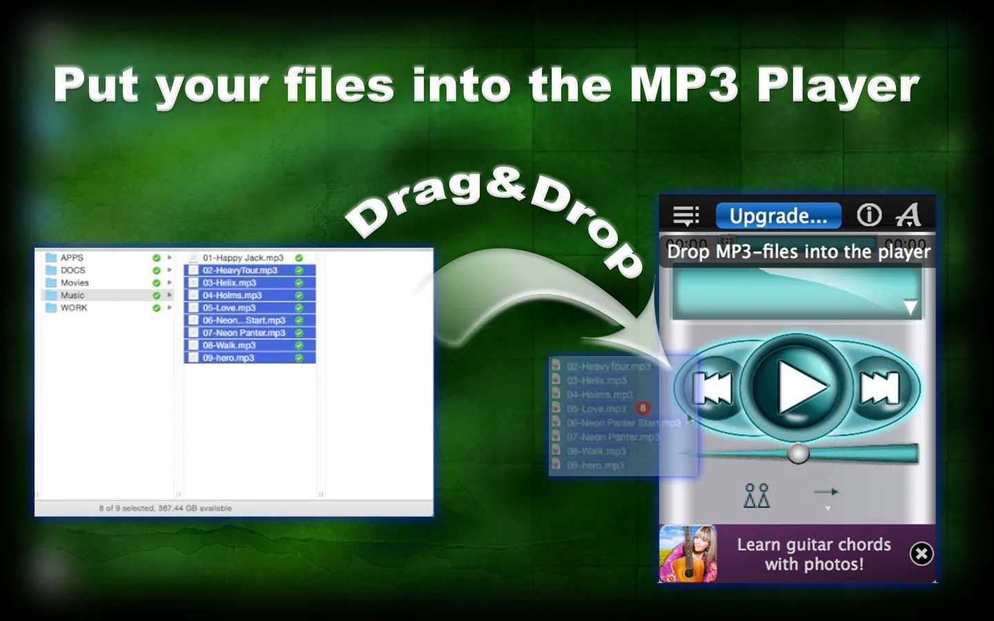 Simple MP3 Player Lite screenshot 3