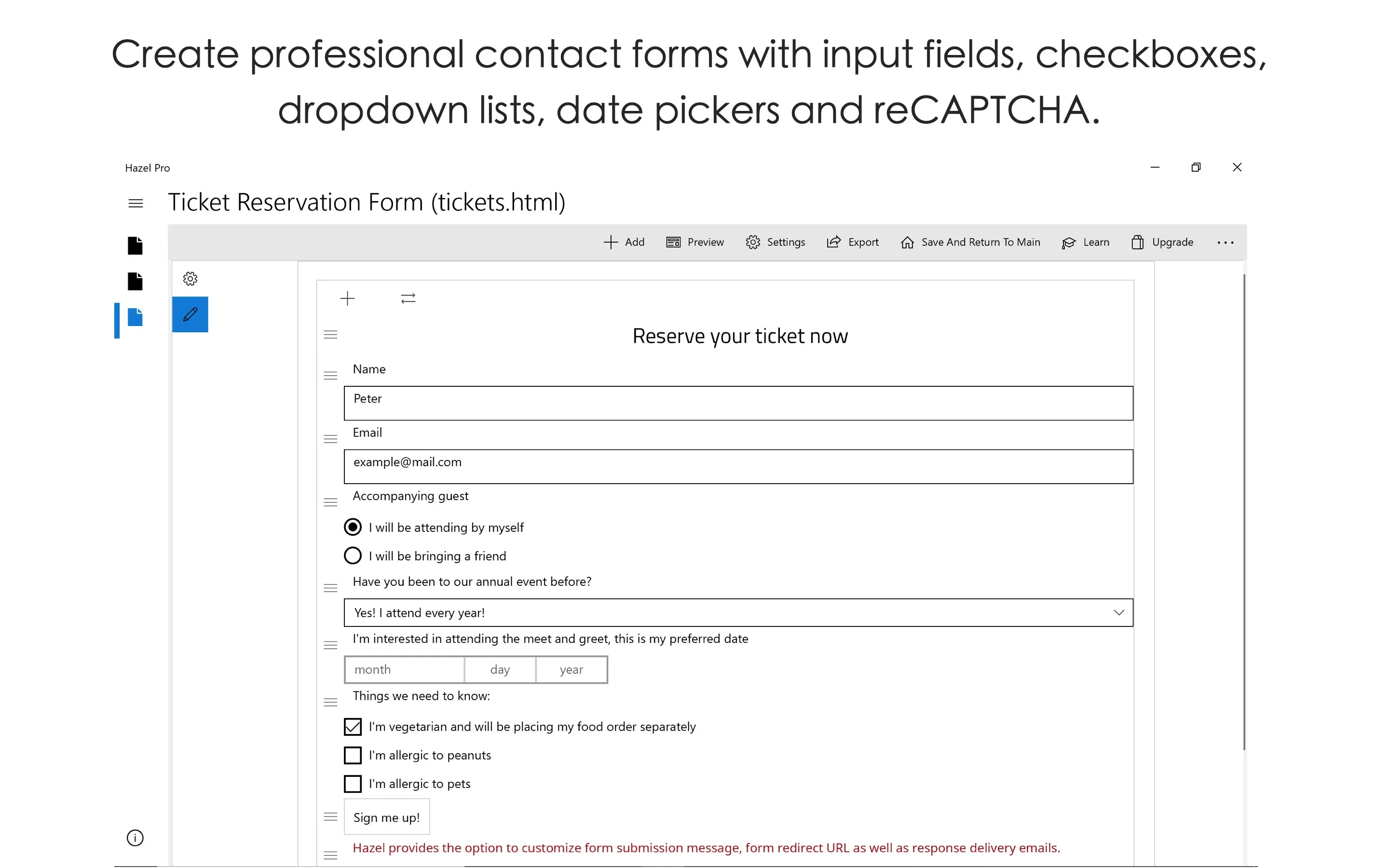Visual Web Designer - Hazel Pro screenshot 3