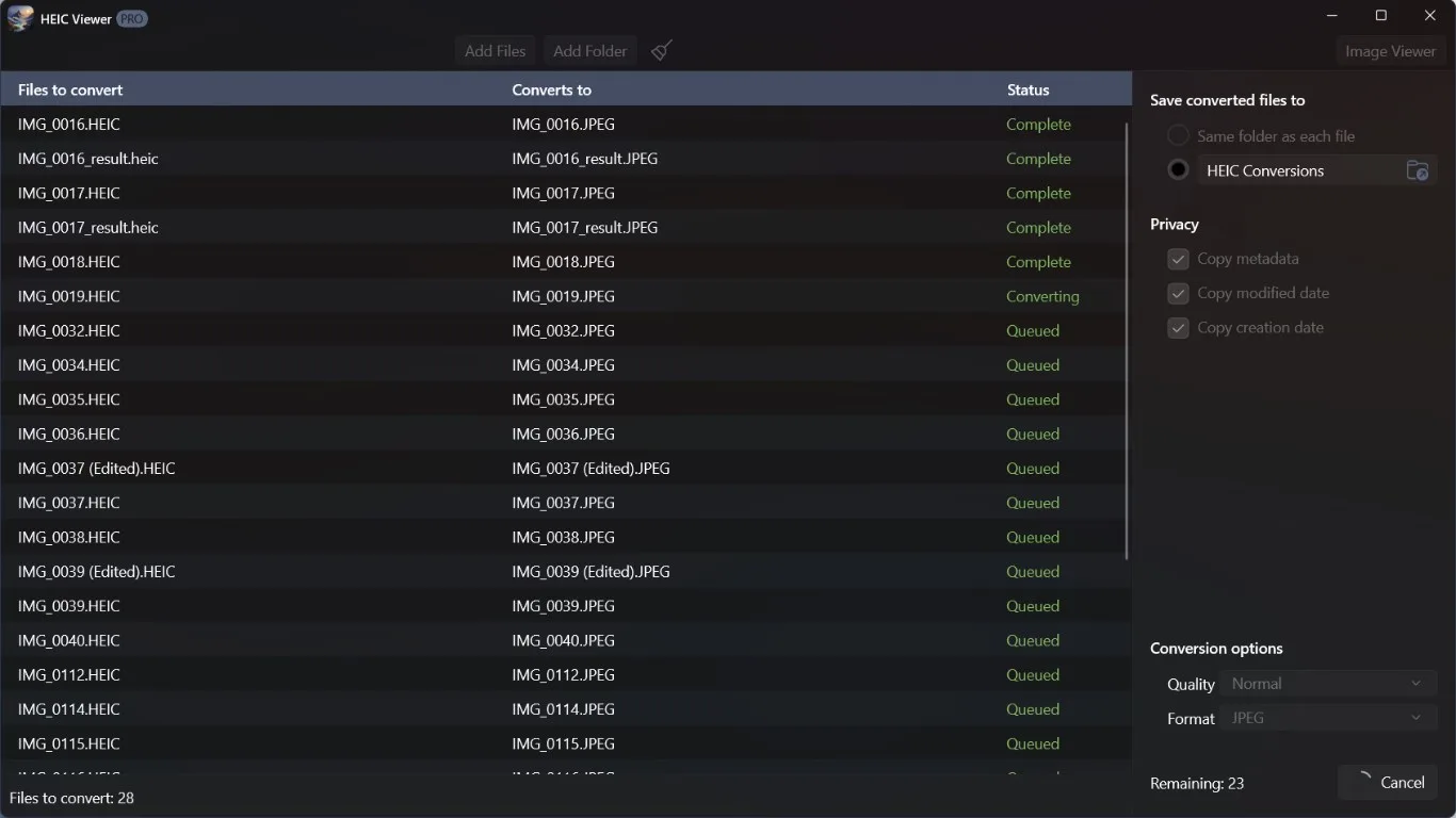 HEIC Viewer screenshot 1
