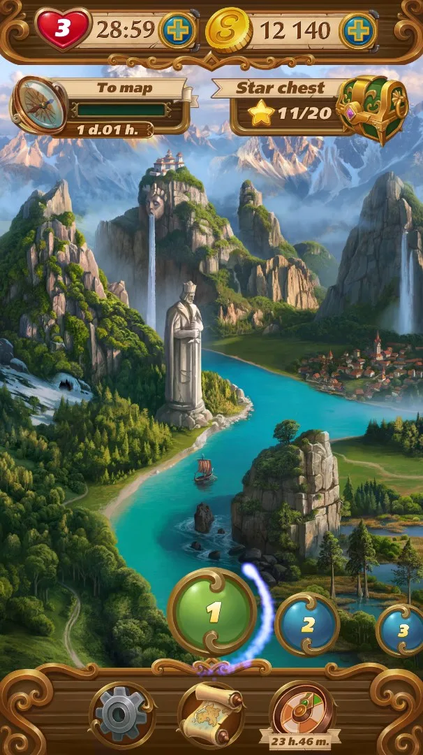Magic Solitaire Adventure screenshot 2