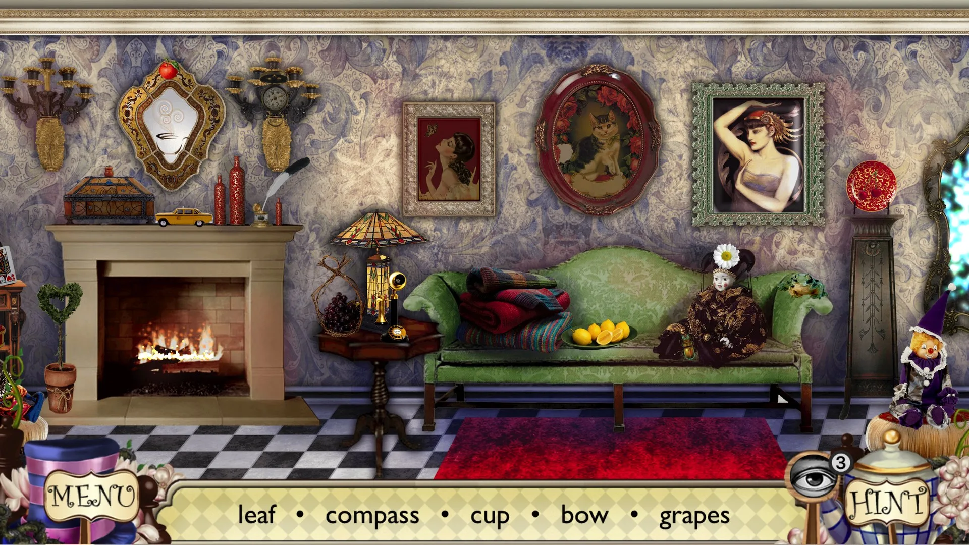 Alice Through the Looking Glass: Hidden Objects Games screenshot 5