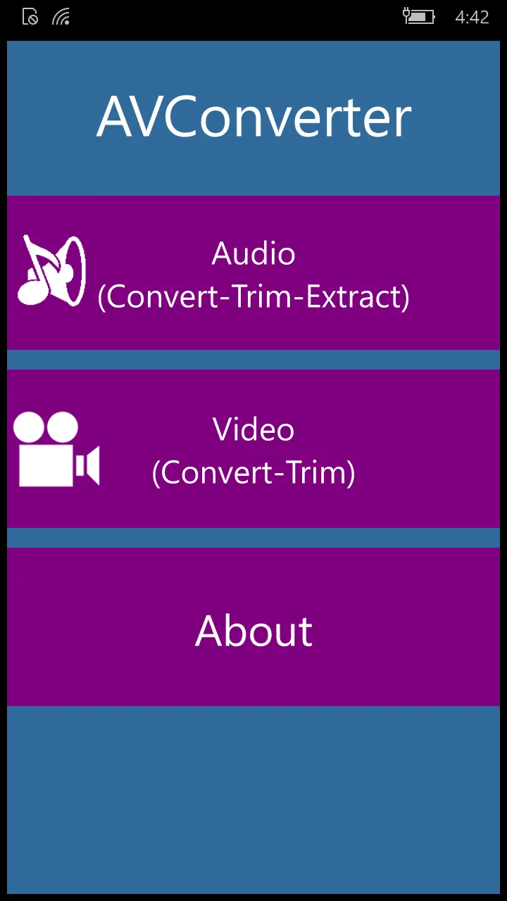 AVConverter screenshot 2