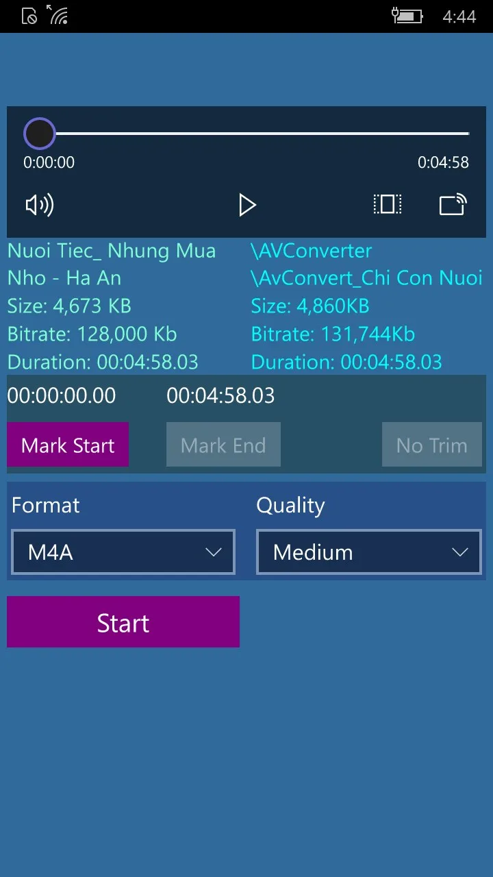 AVConverter screenshot 3