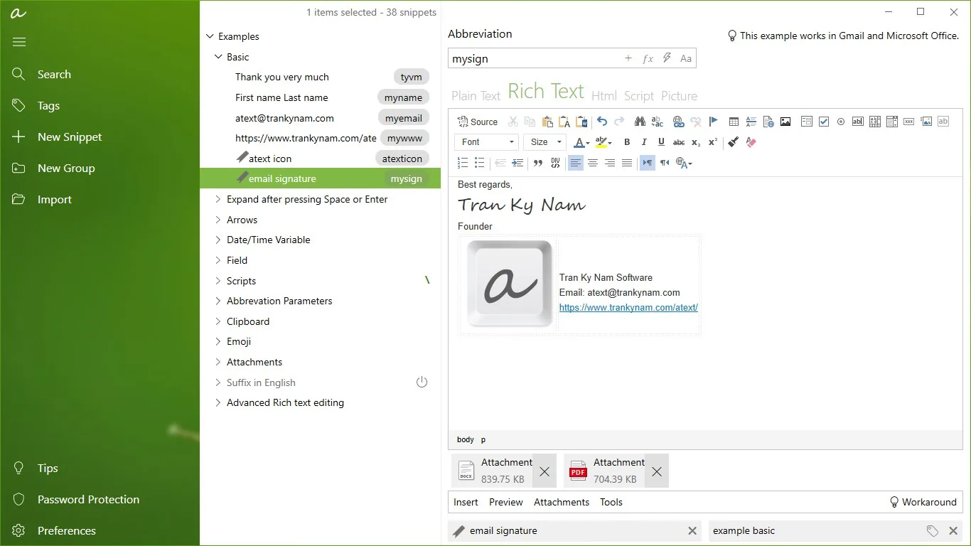 aText Premium screenshot 3