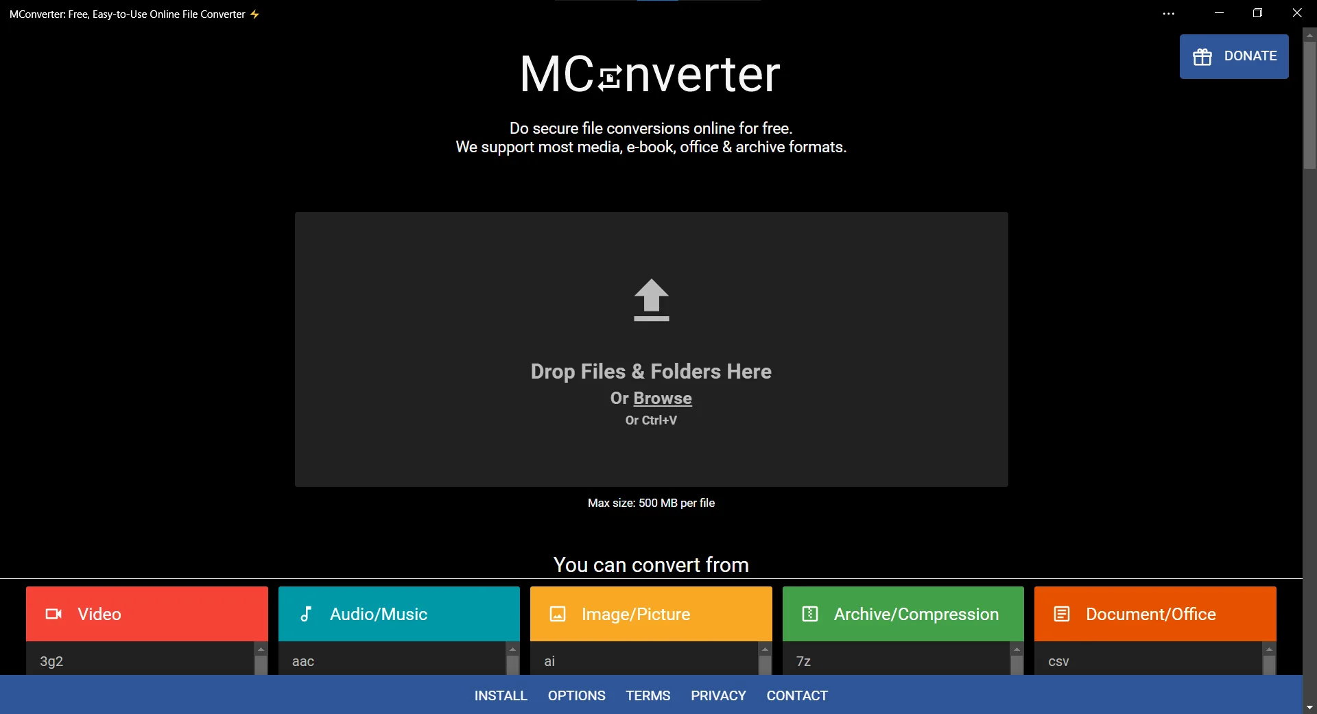 MConverter: File Converter & PDF Compressor screenshot 5