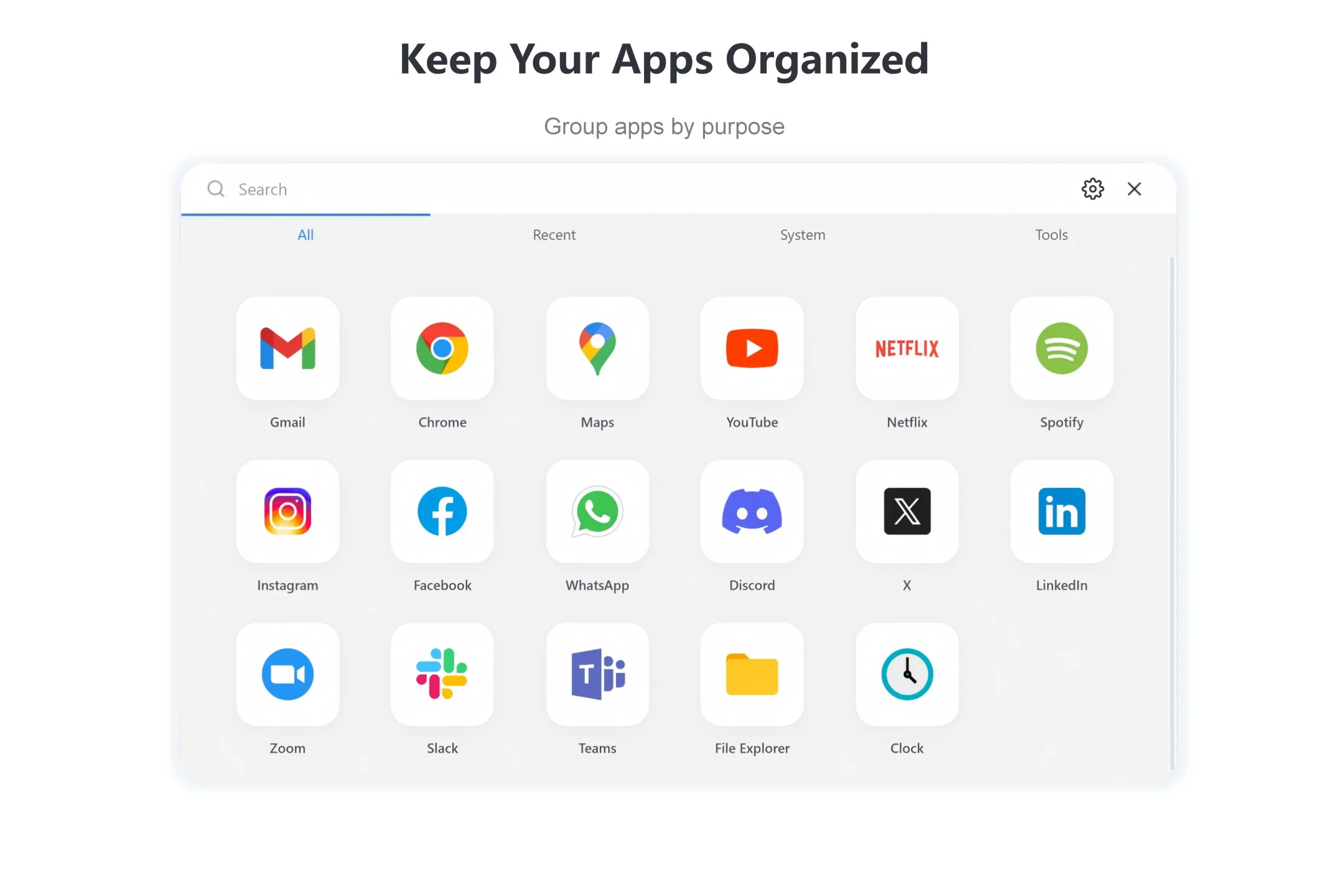 Win App Launcher screenshot 4