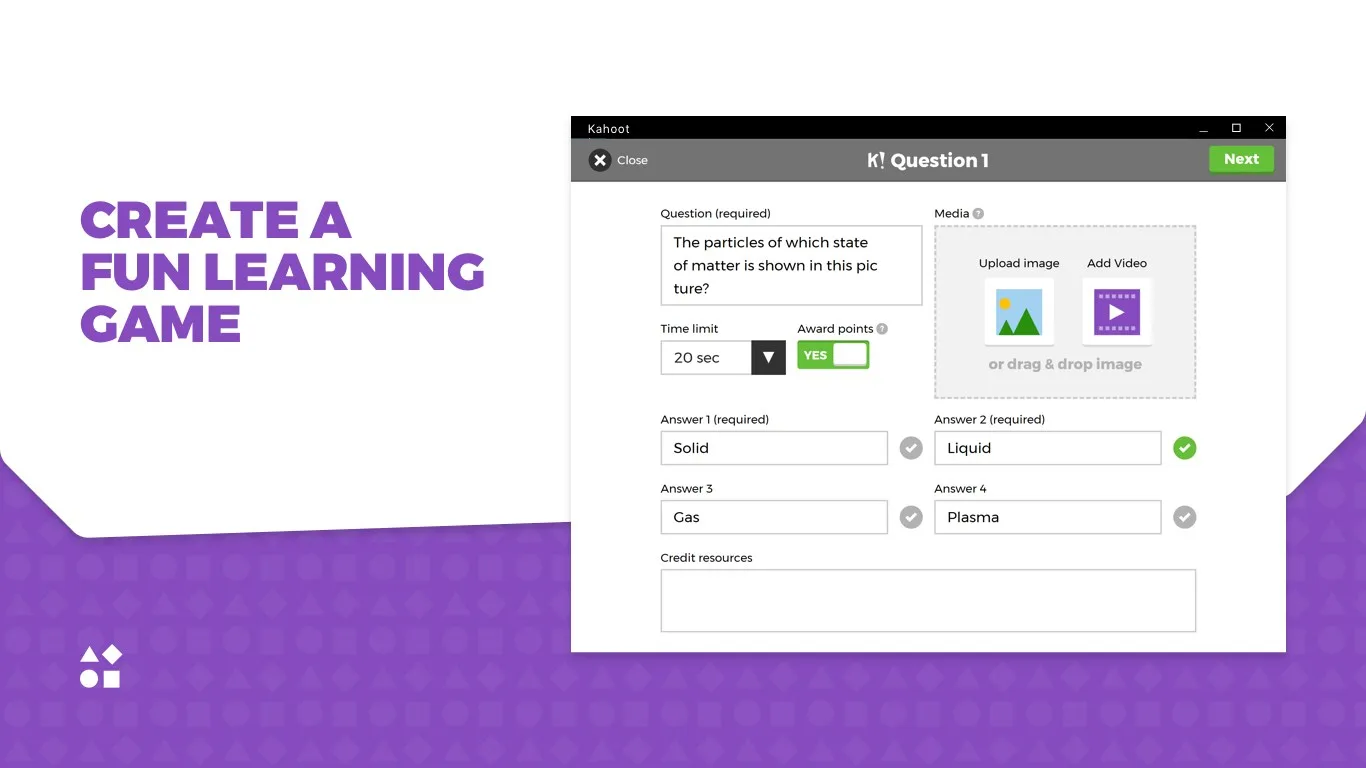 Kahoot! Create screenshot 2