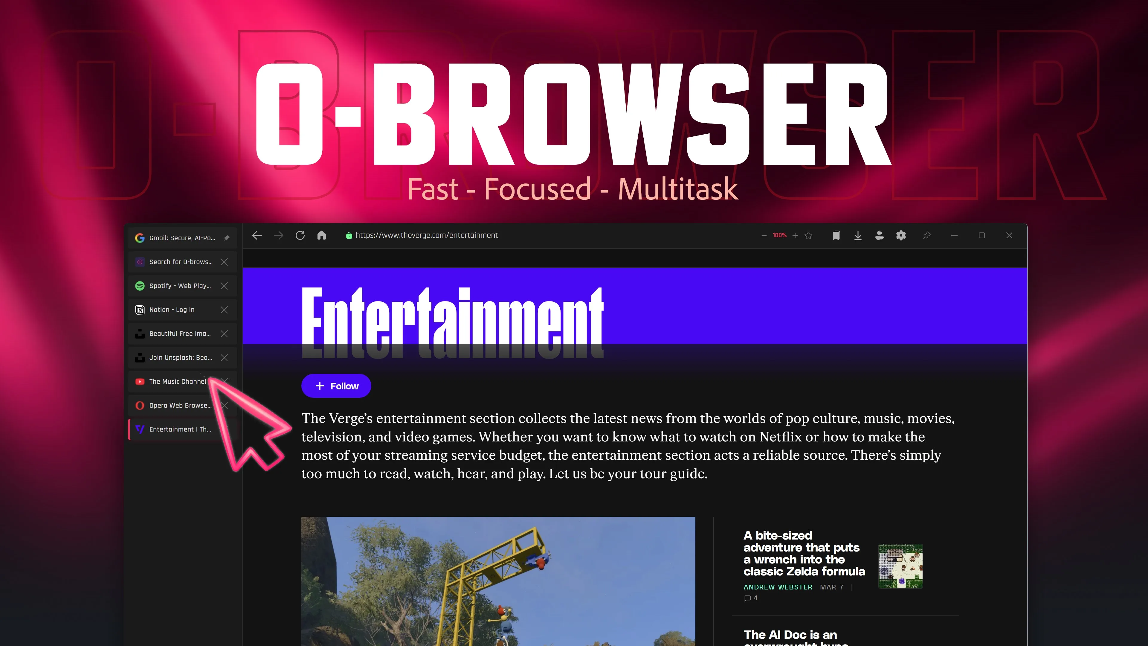 O-browser screenshot 1
