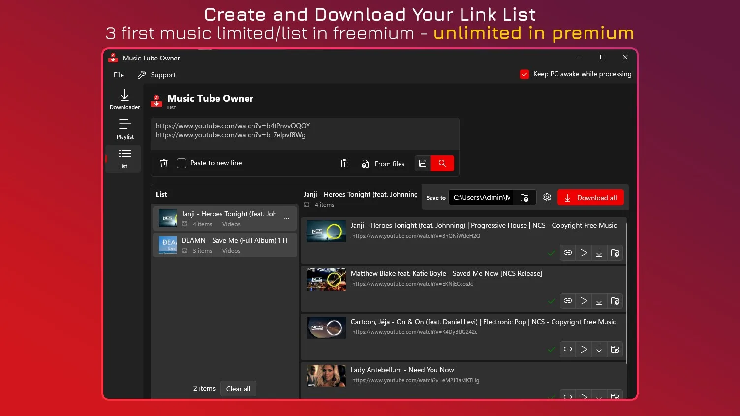 Music Tube Owner - MP3 Downloader screenshot 5