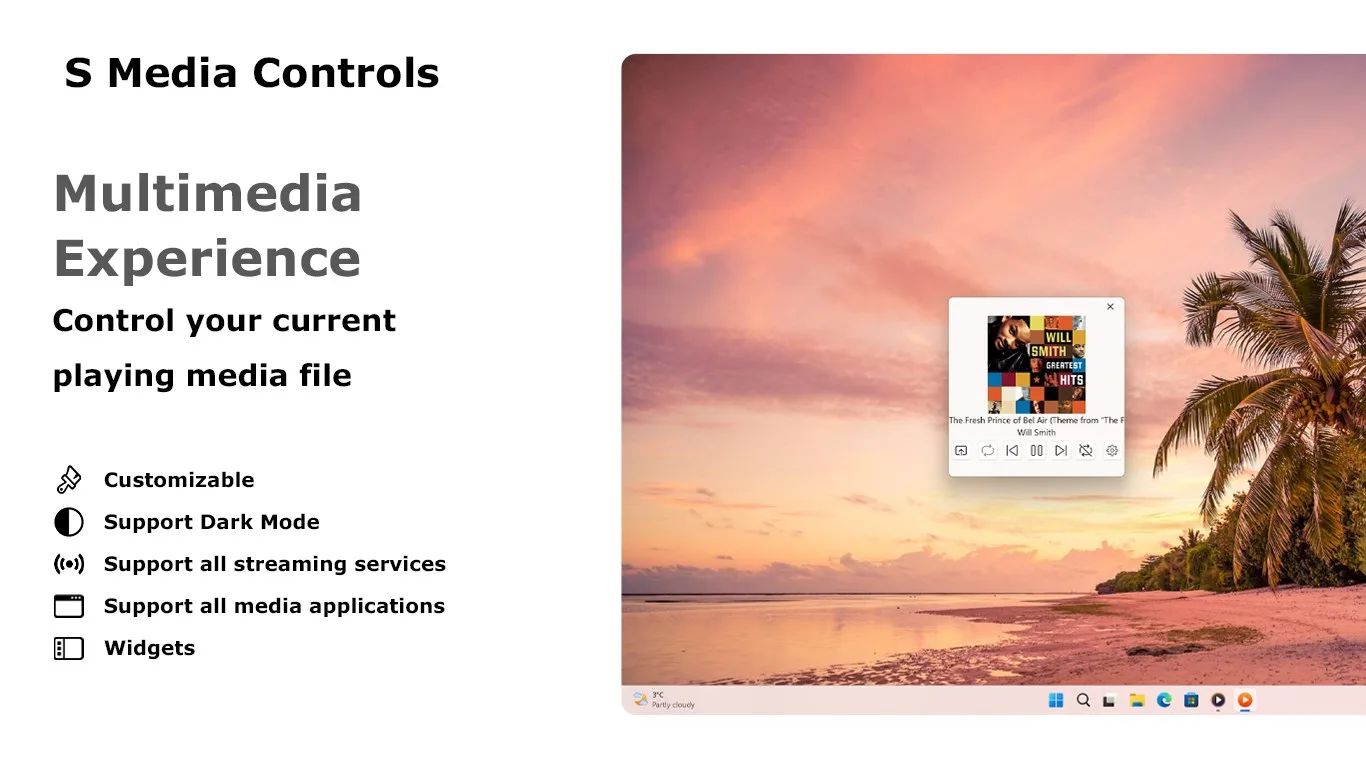 S Media Controls screenshot 3