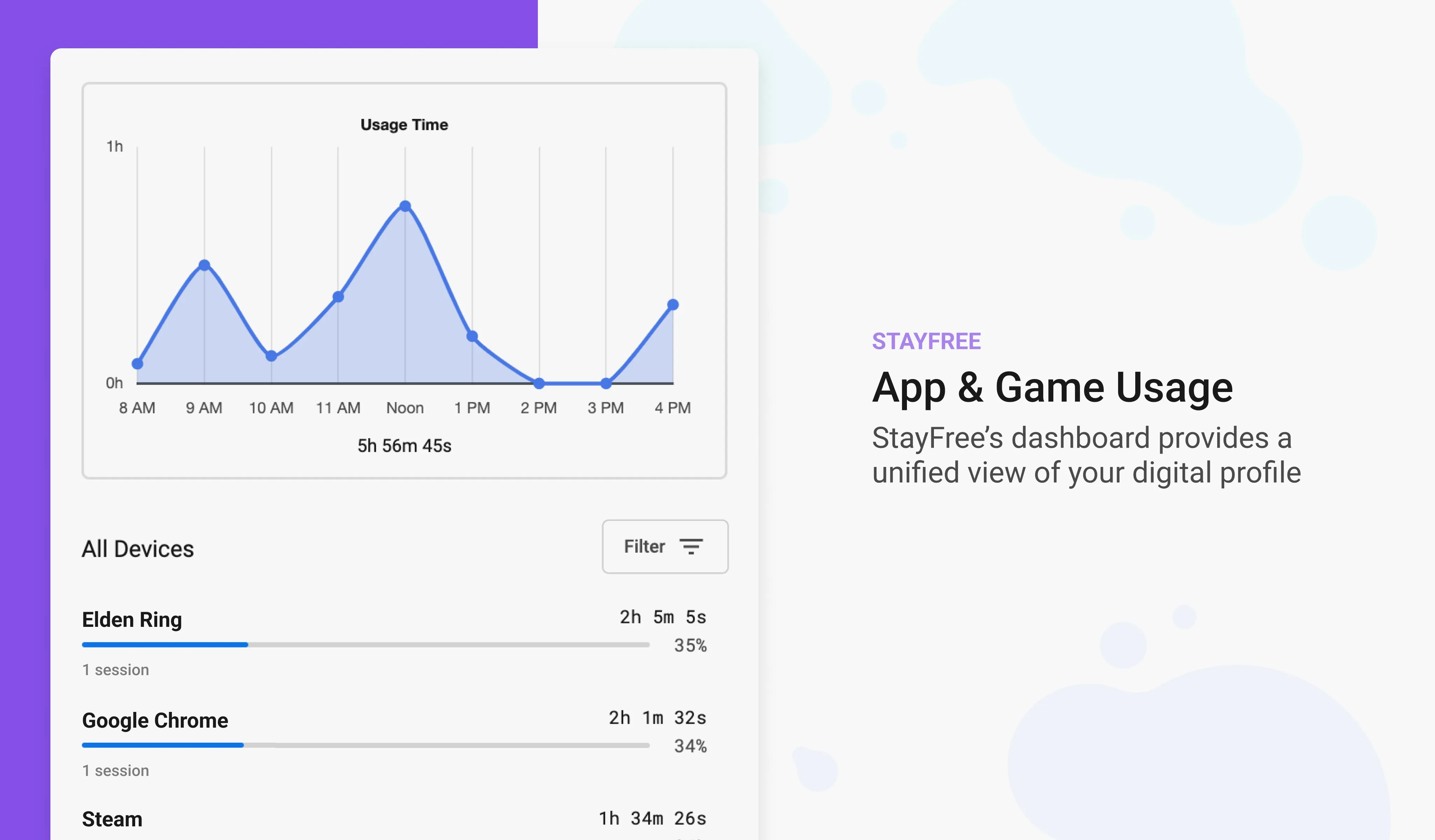 StayFree screenshot 1