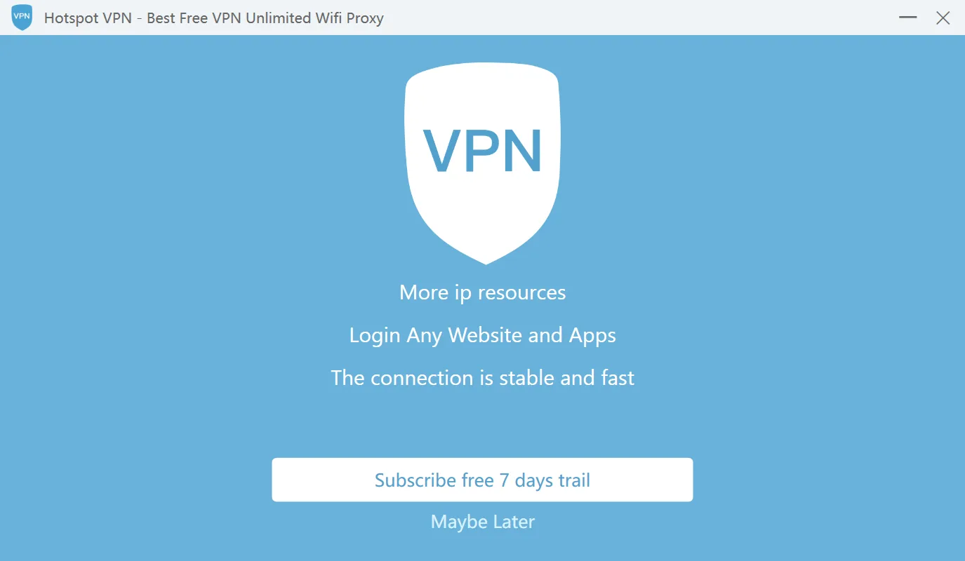 Hotspot VPN - Best Unlimited VPN screenshot 2