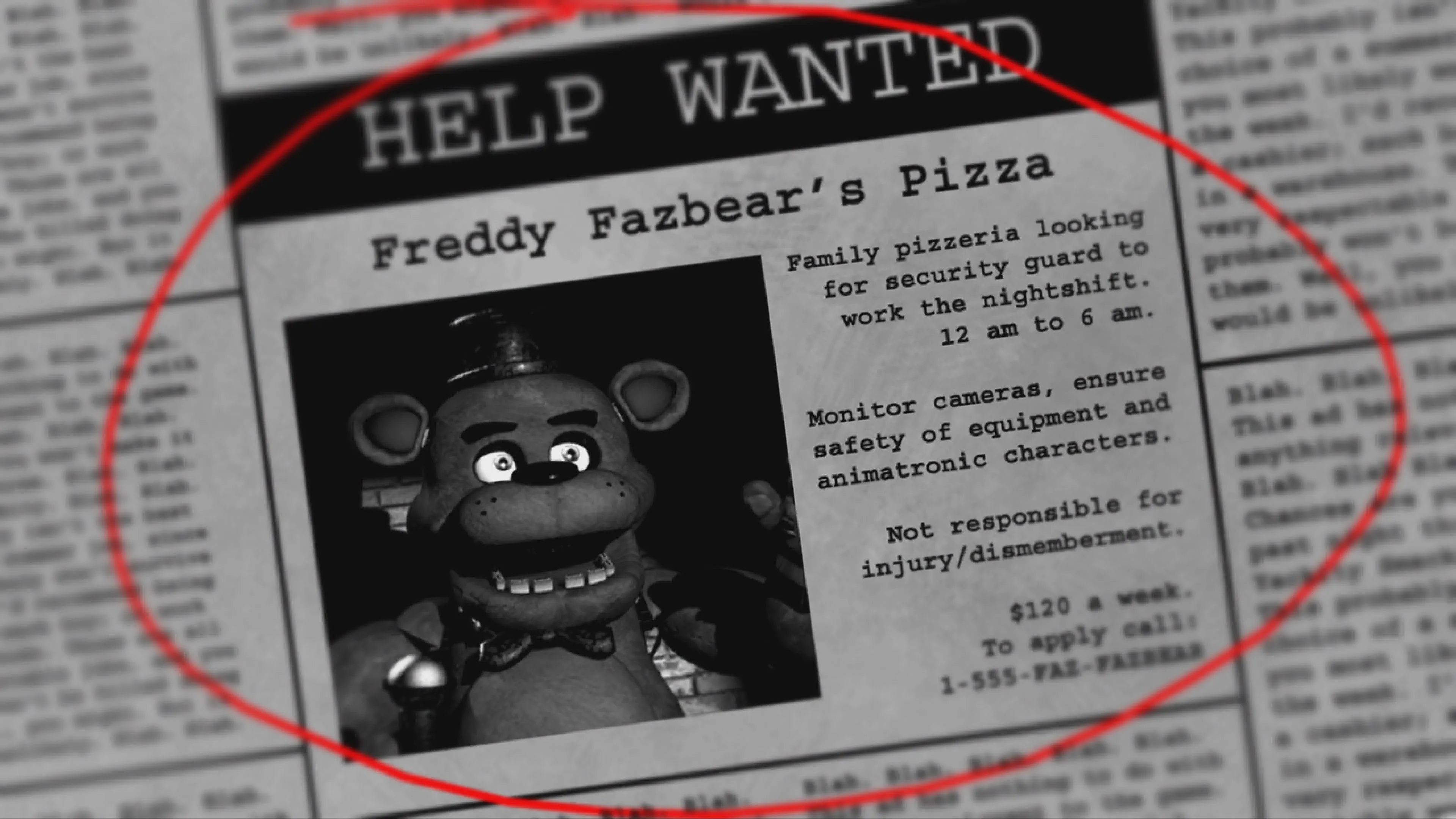 Five Nights at Freddy's screenshot 1