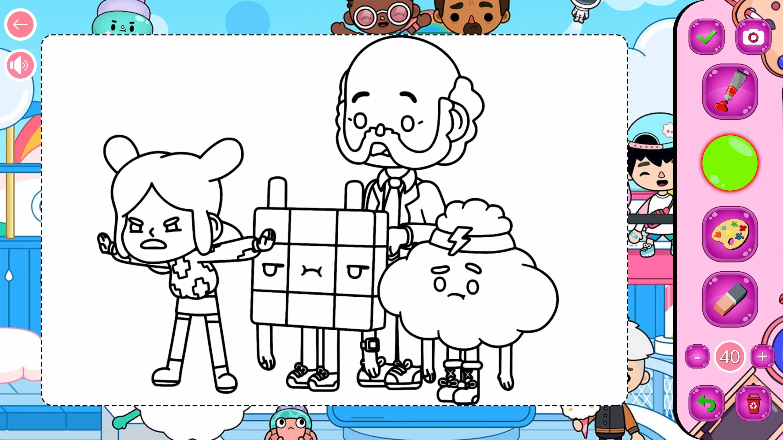 Toca Coloring Books screenshot 4