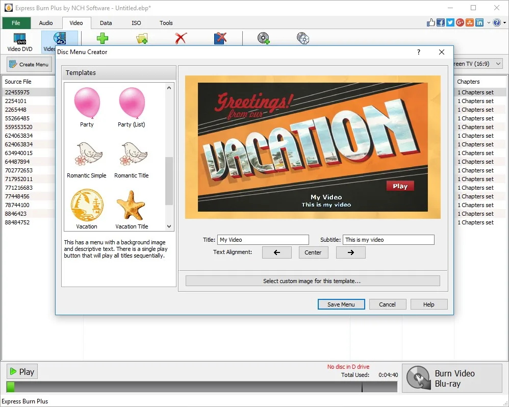 Express Burn screenshot 4