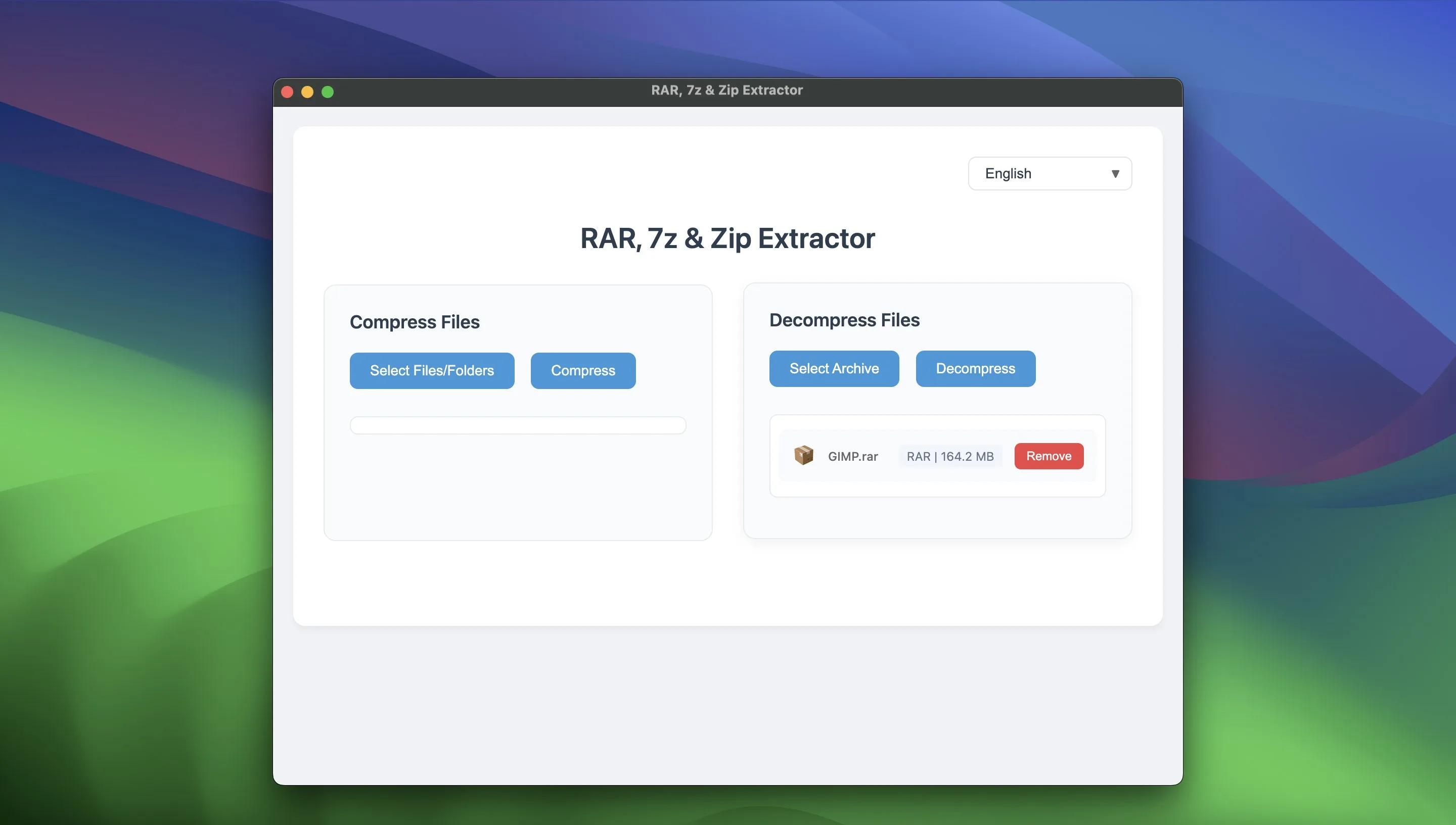 RAR, 7z & Zip Extractor screenshot 1
