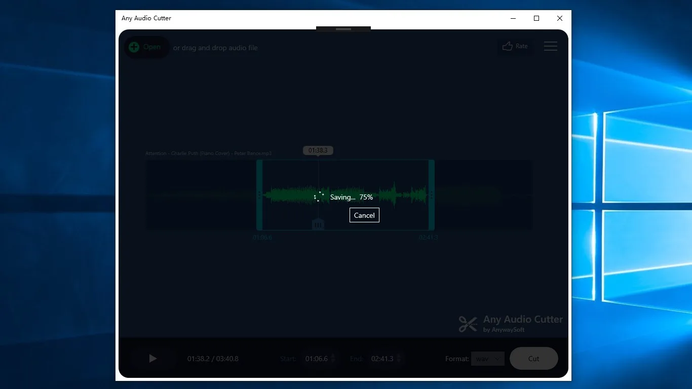 Any Audio Cutter: mp3 cutter & audio trimmer screenshot 2