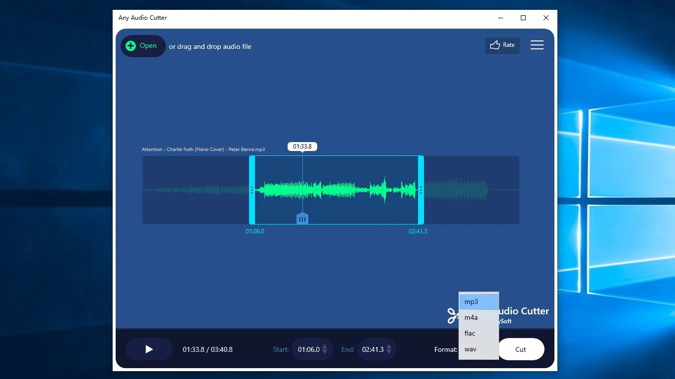 Any Audio Cutter: mp3 cutter & audio trimmer screenshot 4
