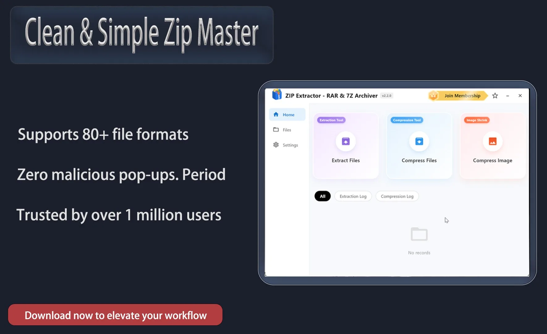 ZIP Extractor - RAR & 7Z Tool screenshot 1