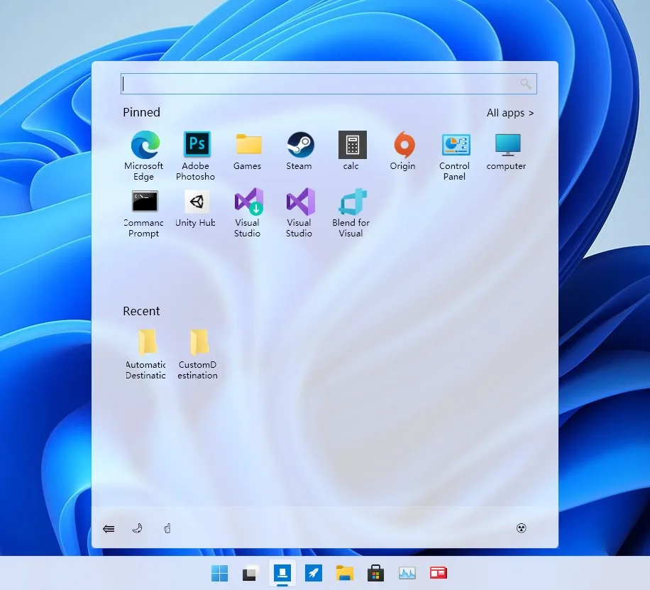 Start Menu Collection screenshot 3