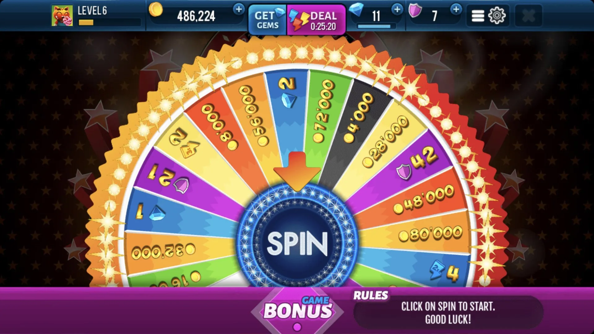 Romantic Spin Slots screenshot 2