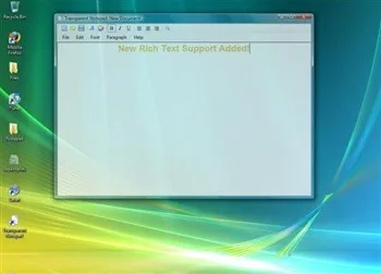 Transparent Notepad· screenshot 2