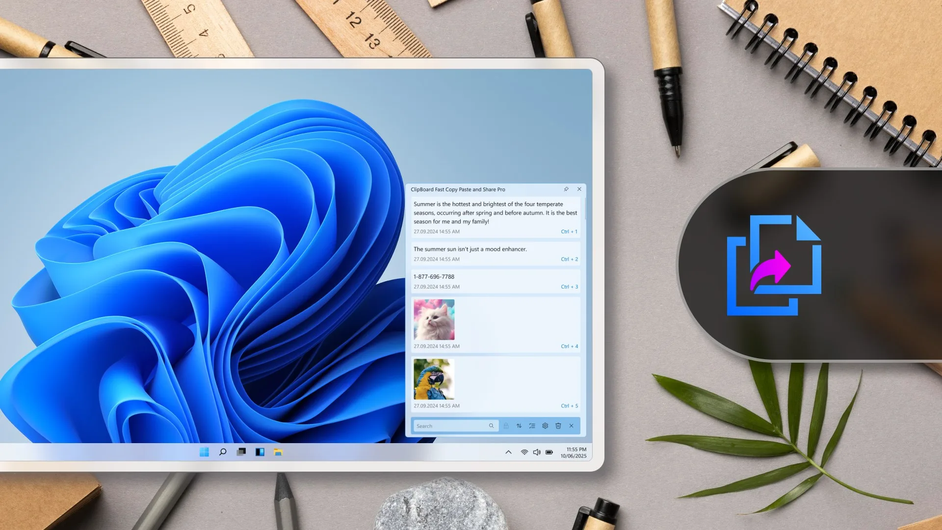 ClipBoard Fast Copy Paste and Share Pro screenshot 4