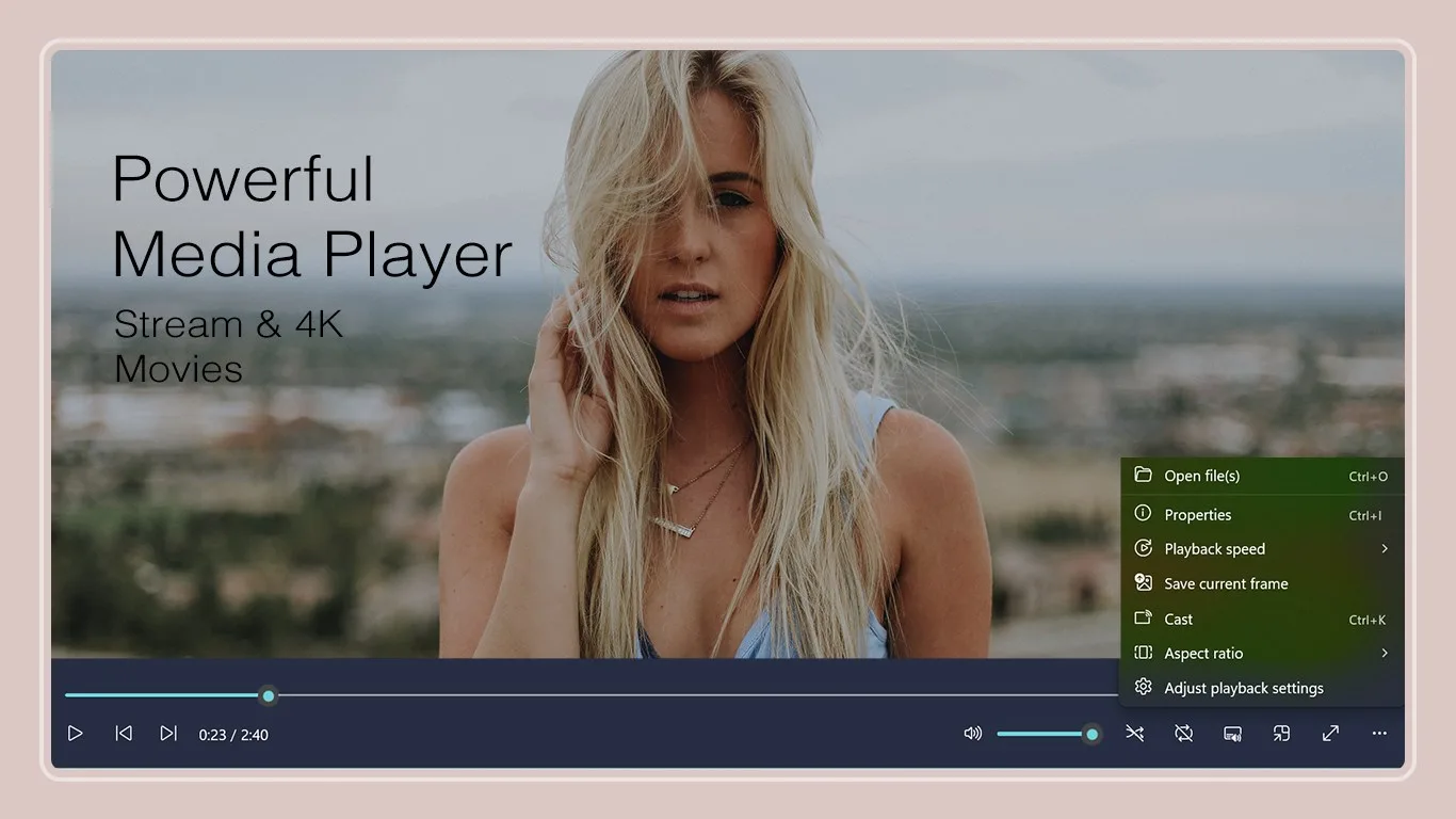 Video Media Player - All Formats screenshot 1