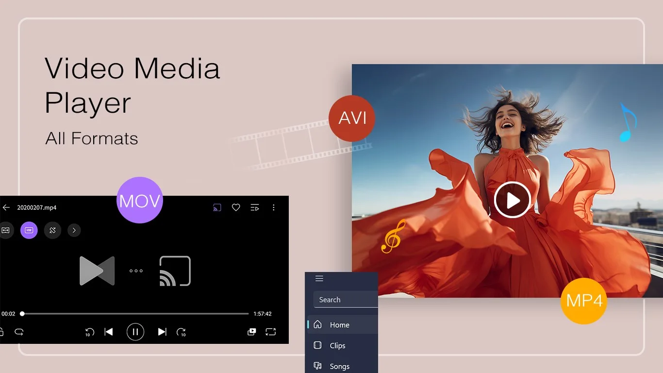 Video Media Player - All Formats screenshot 2