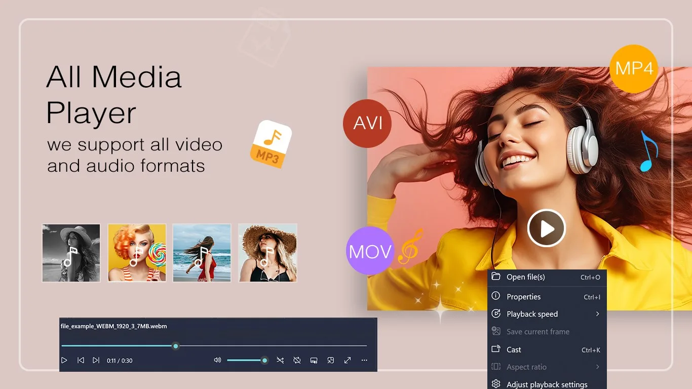 Video Media Player - All Formats screenshot 3