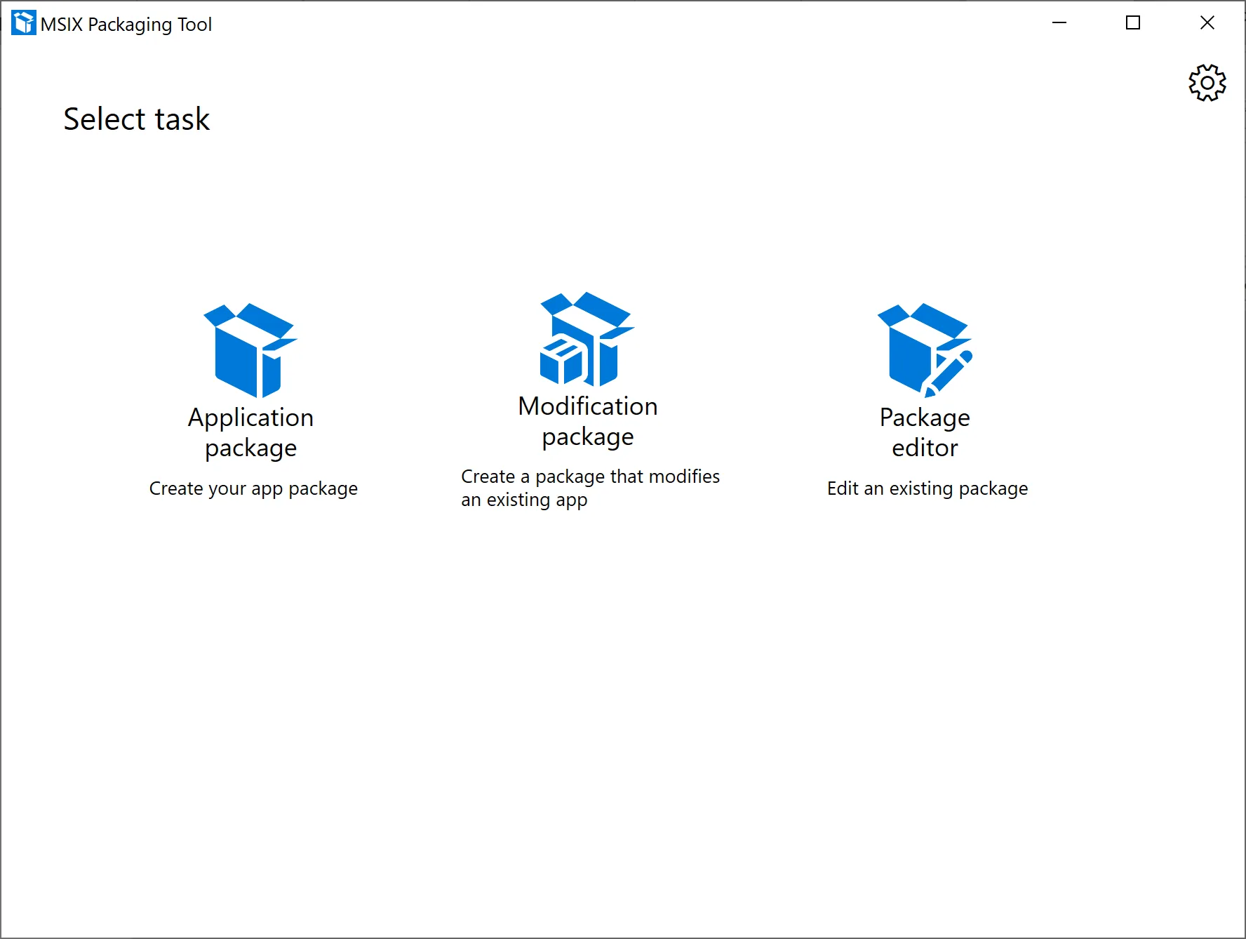 MSIX Packaging Tool screenshot 2