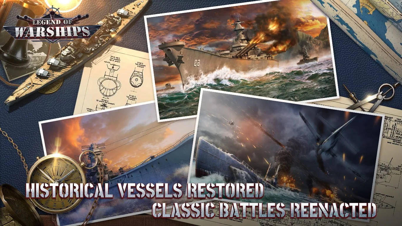 Legend of Warships: Battleship screenshot 1
