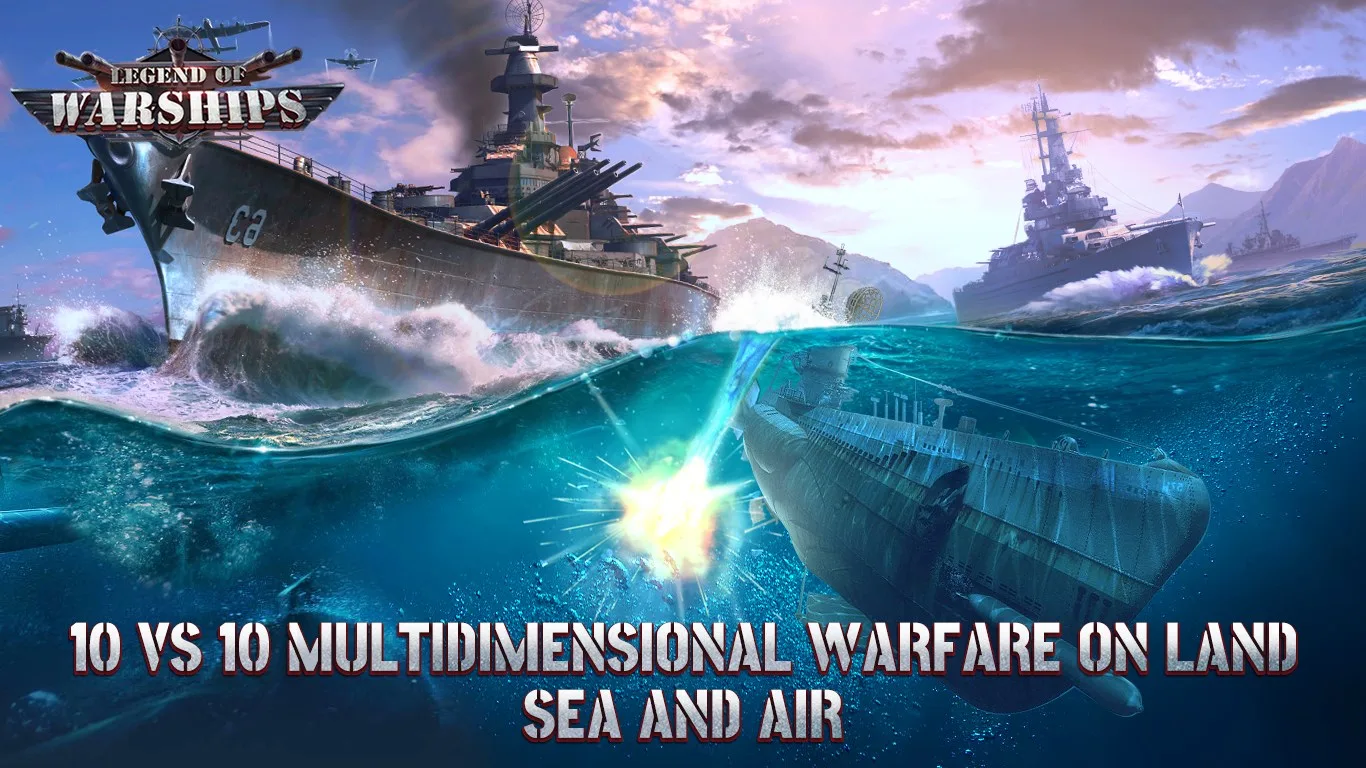 Legend of Warships: Battleship screenshot 3