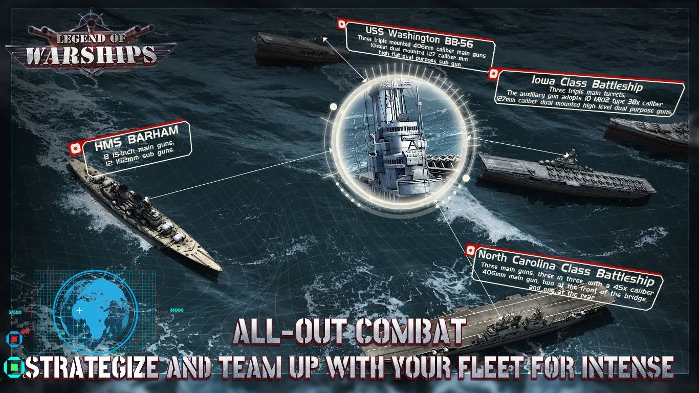 Legend of Warships: Battleship screenshot 5
