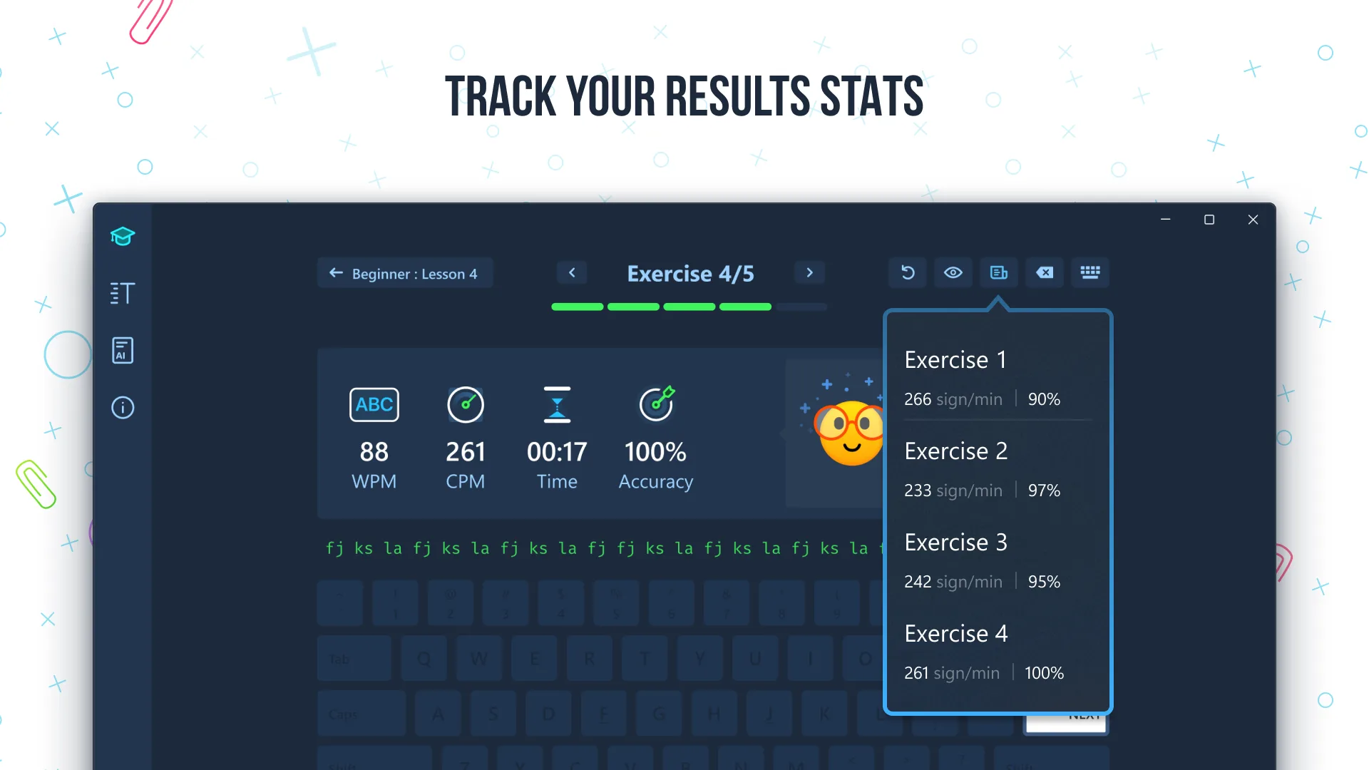 Master of Typing 3: Learn to Type Faster screenshot 4