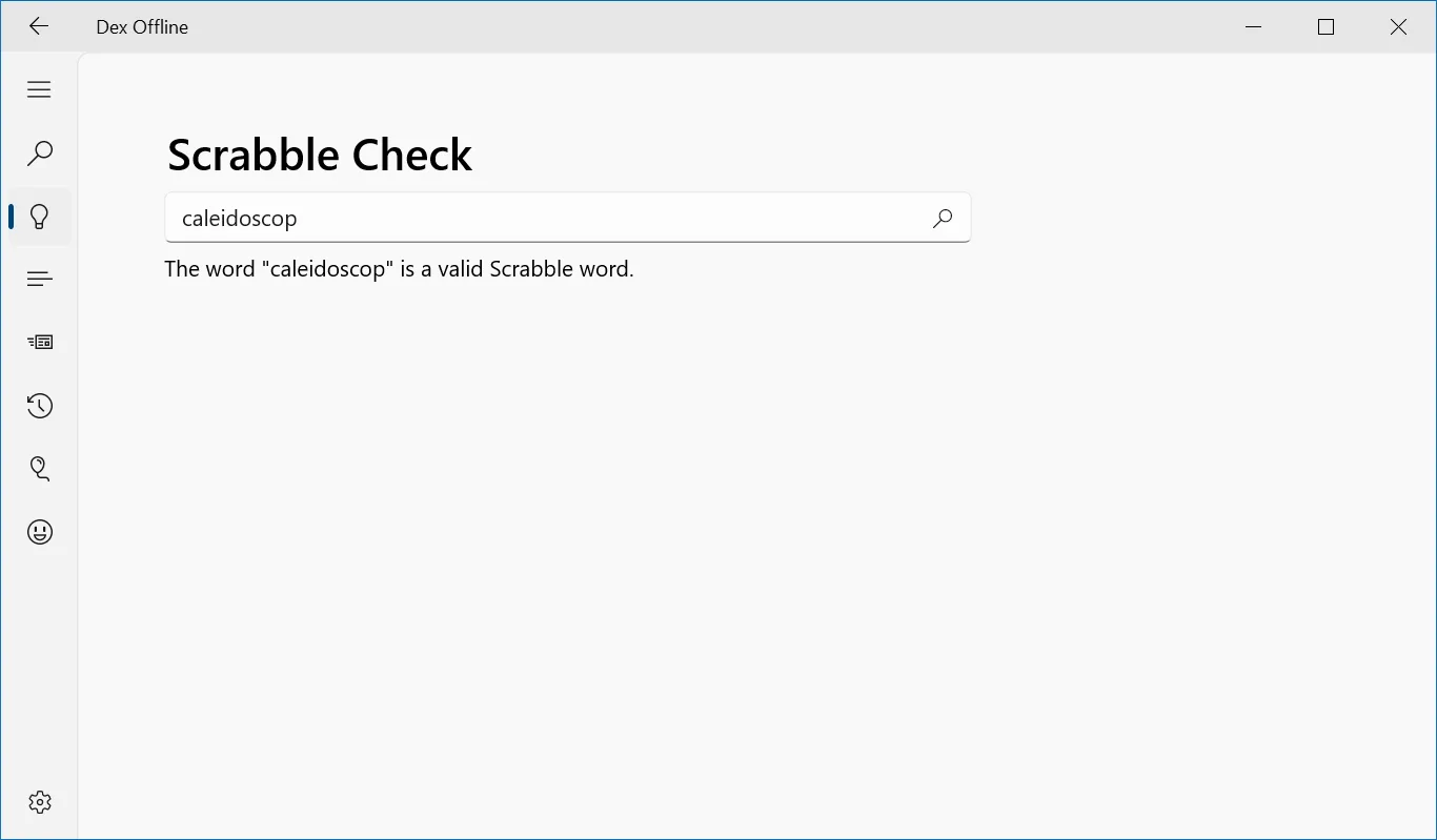 DexOffline screenshot 3